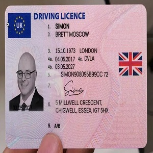 British Drivers License