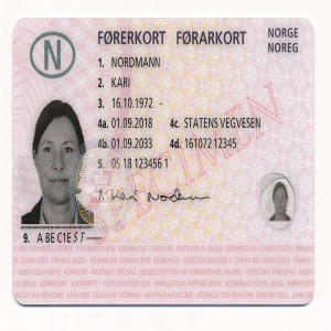 Norwegian Driver's License Online for Sale | Verified Documents