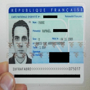 Buy French ID Card online, Real Fake France national identity card